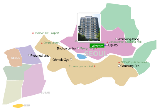 Western CO-OP Map